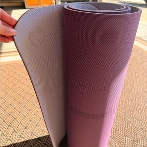 Manduka Lavender and Gray Yoga Mat